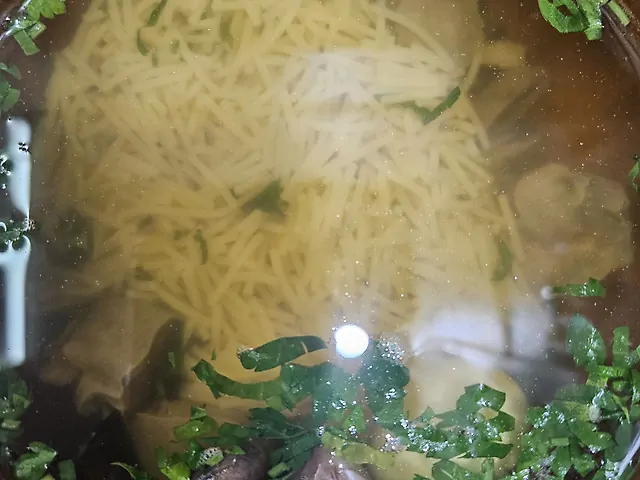 Суп з потрошками