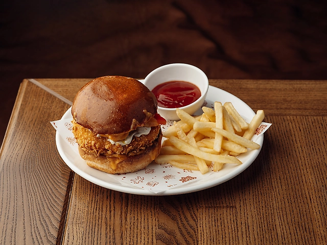 Cordon bleu Burger