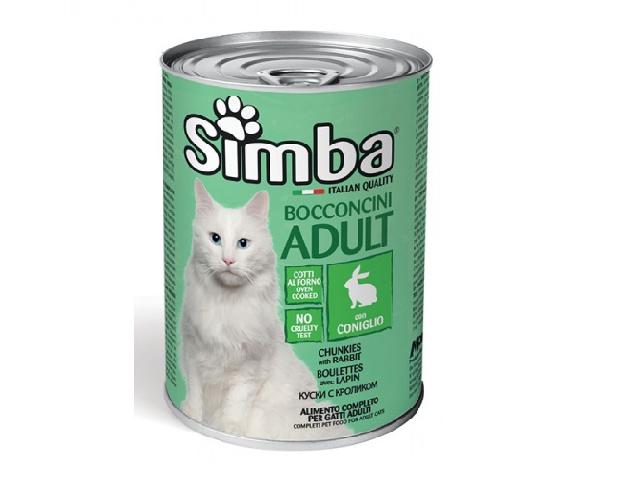 SIMBA CAT WET кролик, 415g