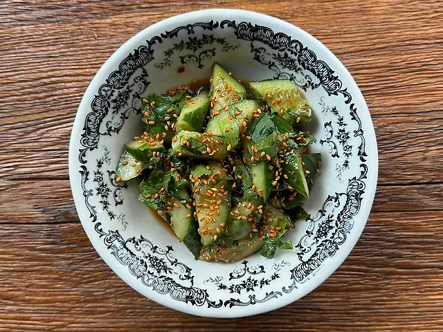 Биті огірки