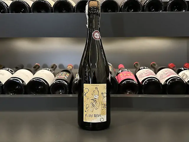 Facteur sur l'vélo, Vouvray, Méthode traditionnelle, Brut Nature - Loire