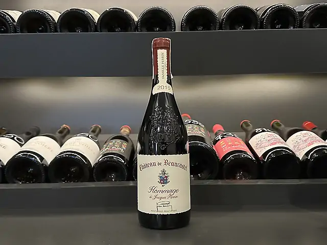 Chateauneuf du Pape, Chateau de Beaucastel, Hommage a Jacques Perrin, 2015 - Rhone