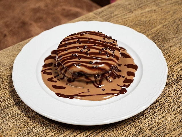 Double Chocolate Pancakes