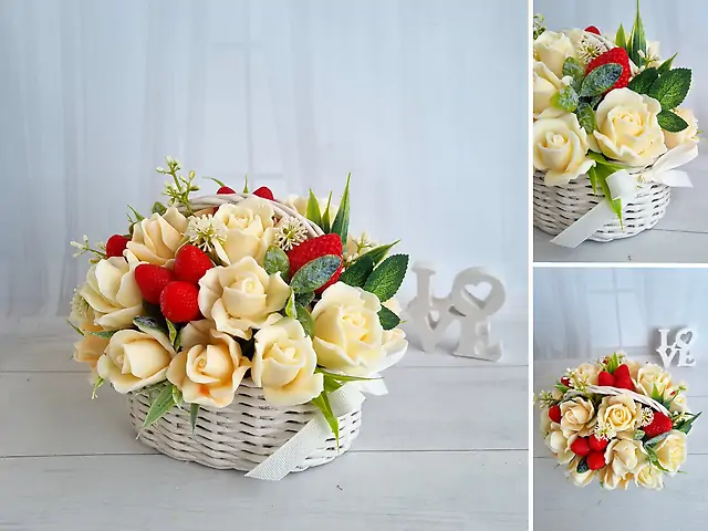 Полуничний крем 🍓