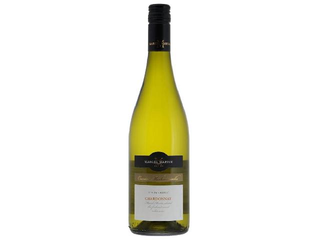 Вино біле сухе MARCEL MARTIN CHARDONNAY, 0.75 л. 12,5%
