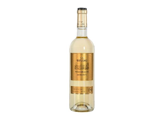 Вино біле напівсолодке DULONG BORDEAUX MOELLEUX, 0,75 л. 11%