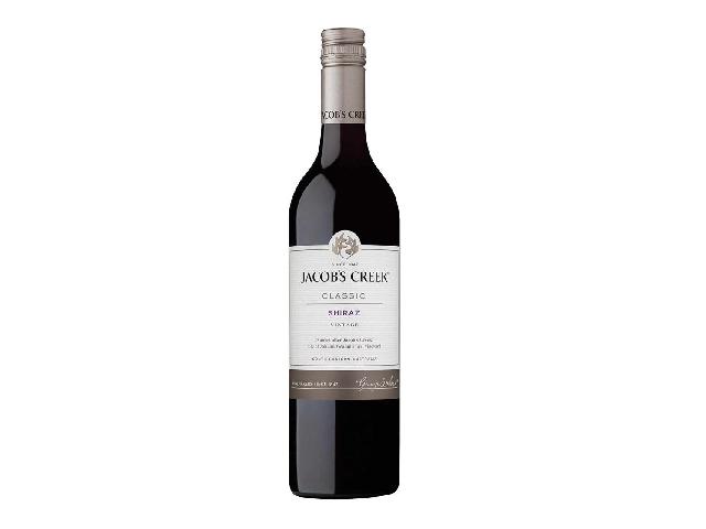 Вино червоне сухе Jacob`s Creek Classic Shiraz, 0.75л 10,5-15%