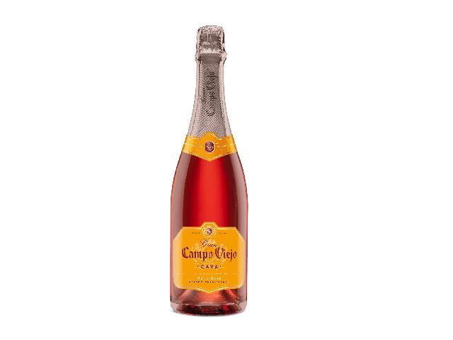 Вино ігристе рожеве брют Campo Viejo Cava Brut Rose, 0.75л 10-13%