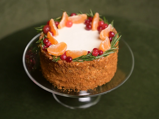 Торт Сметаник