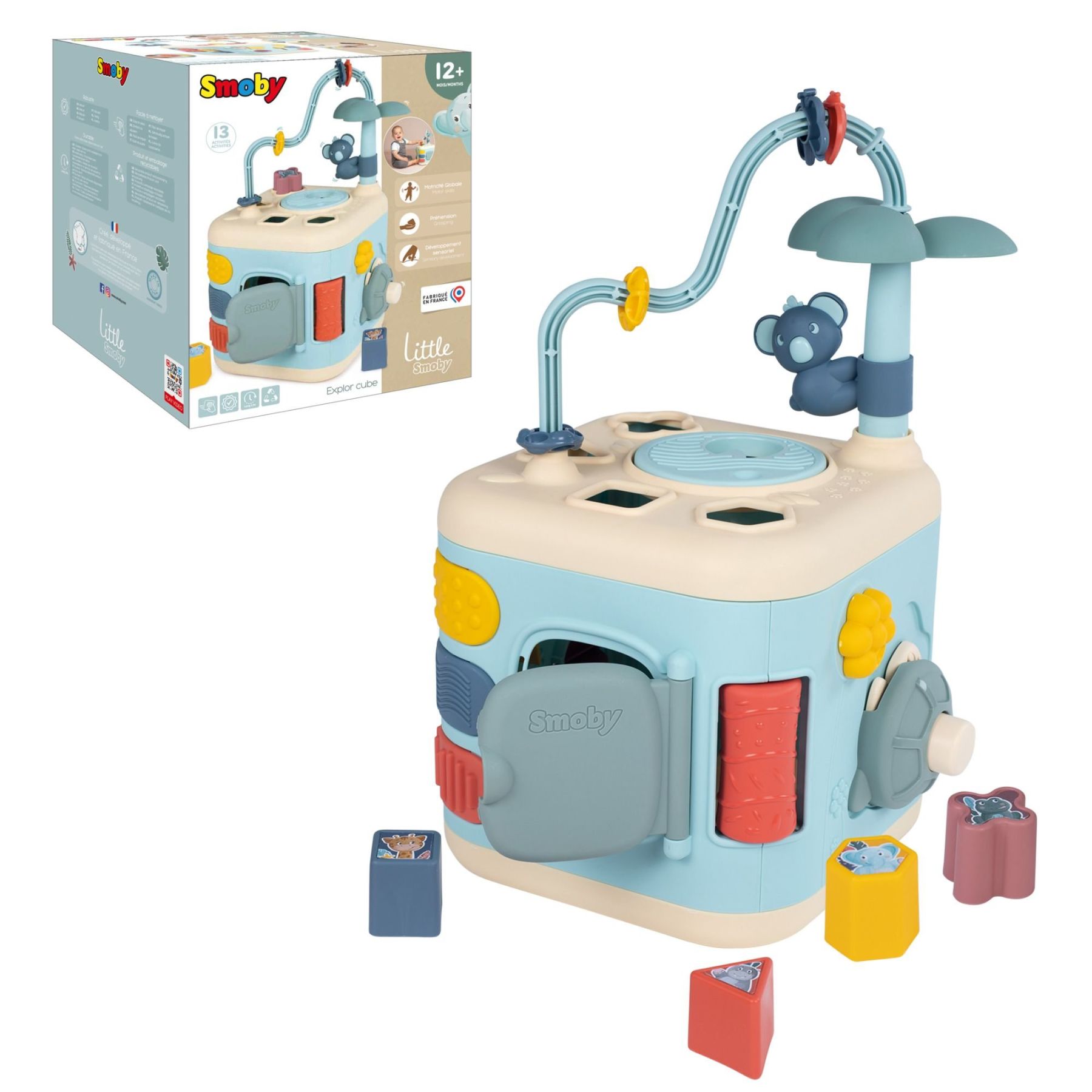 Багатофункціональний центр Smoby Little "Куб. Коала", 12 міс+