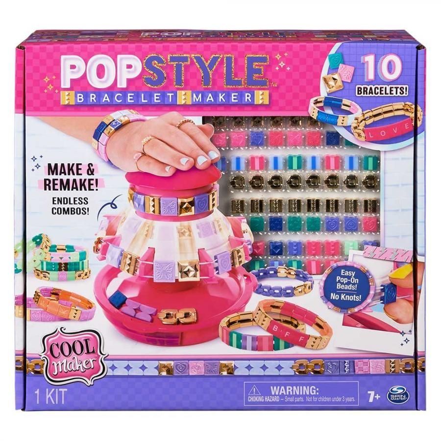 Cool Maker: Набір з машинкою для створення браслетів Pop Style