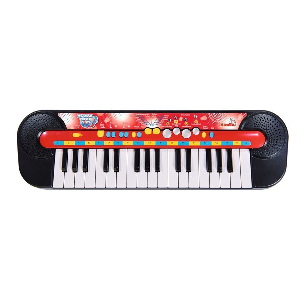 Электросинтезатор, 32 клавиши, 45х13 см, SIMBA TOYS