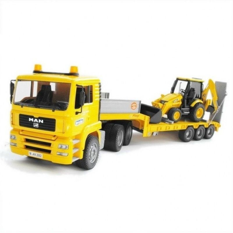 Набір іграшковий. Тягач MAN TGA з екскаватором JCB MIDI CX