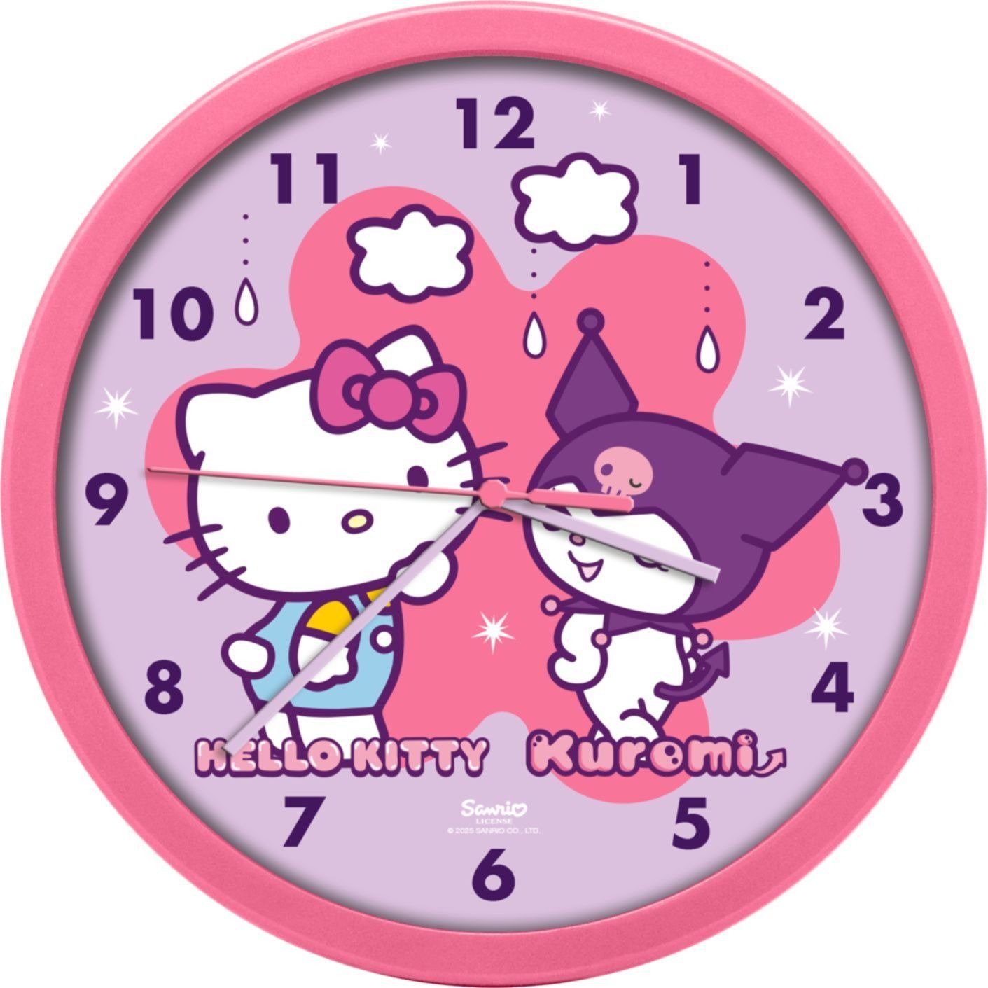 Настінний годинник Hello Kitty