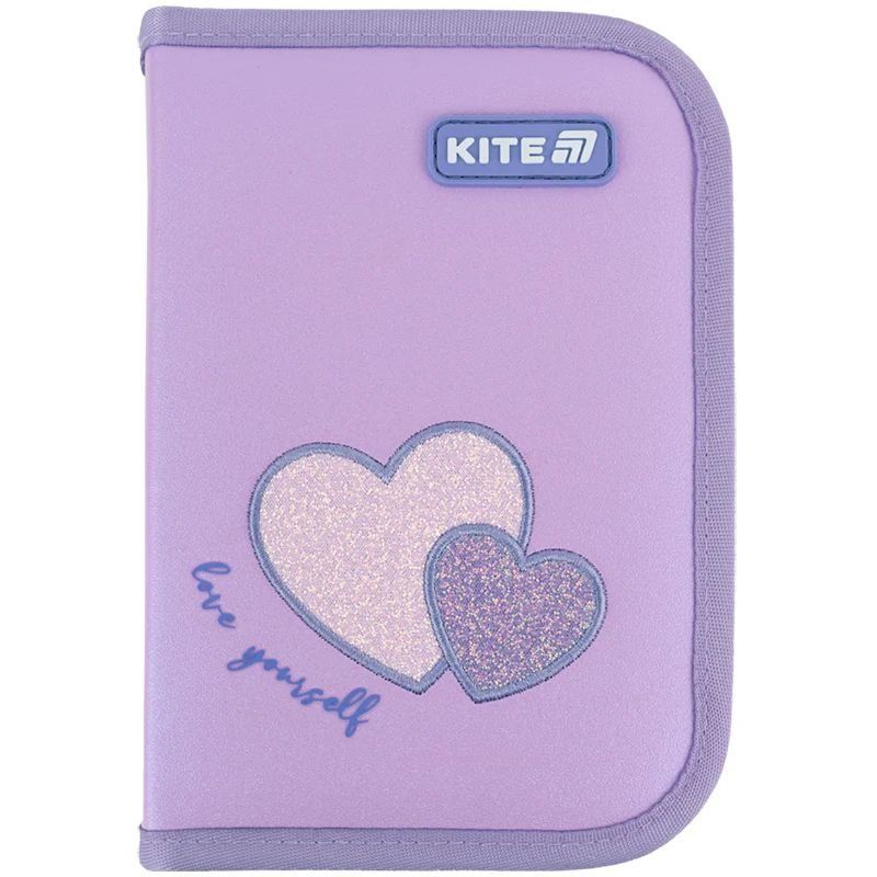 Пенал Kite 1 від., 1 відв., без наповнення 621 Sweetheart