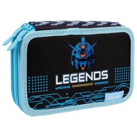 Пенал твердий 1Вересня HP-01 подвійний Robotech Legends