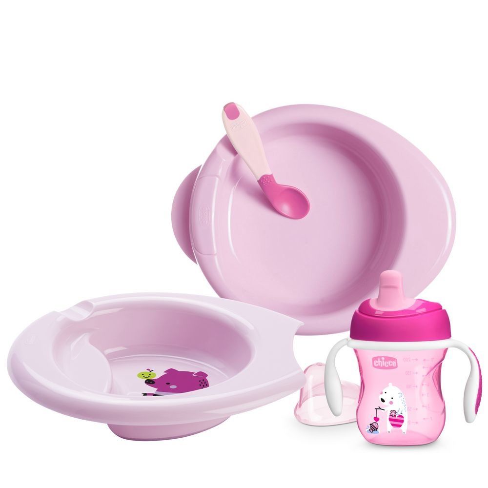 Подарунковий набір посуду "Meal Set", від 6м+ (дівчинка)