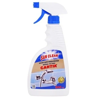 Засіб для видалення вапна та іржі Сантік San Clean 500 мл