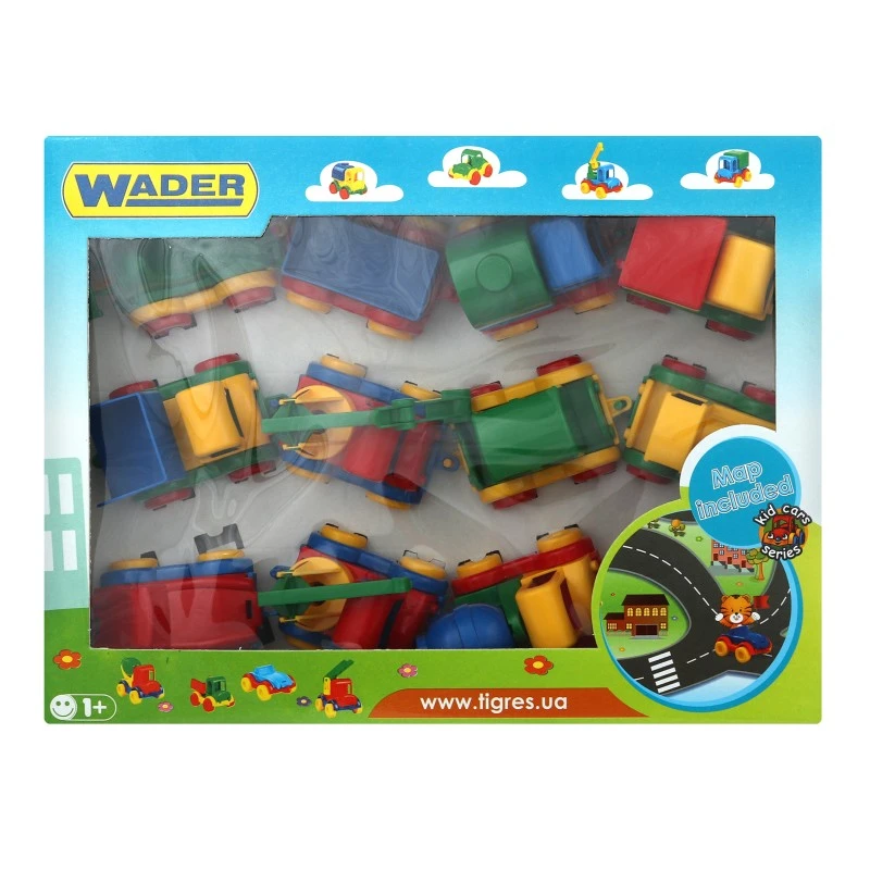 Набір іграшок для дітей від 12міс 39243 Kidcards Wader 12шт