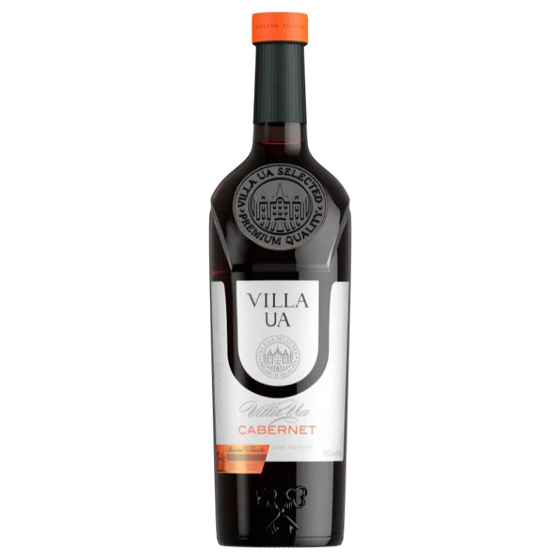 Вино червоне сухе Cabernet Villa UA, 0.75 л