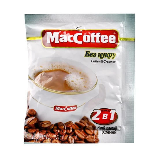 Напій кавовий розчинний без цукру 2в1 MacCoffee, 12 г