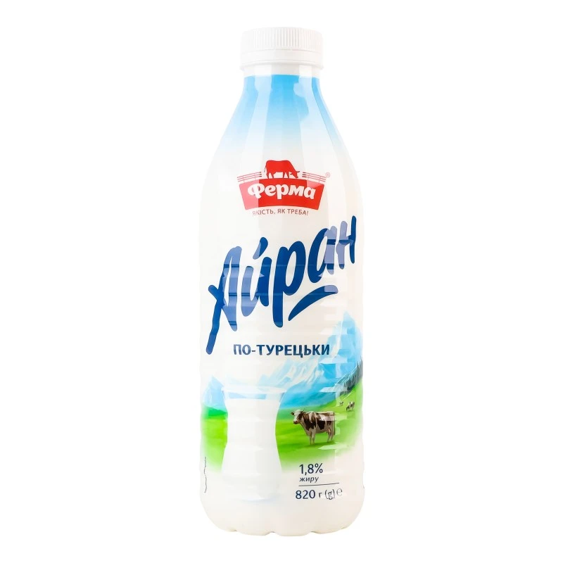 Айран 1.8% по-турецьки Ферма, 820г