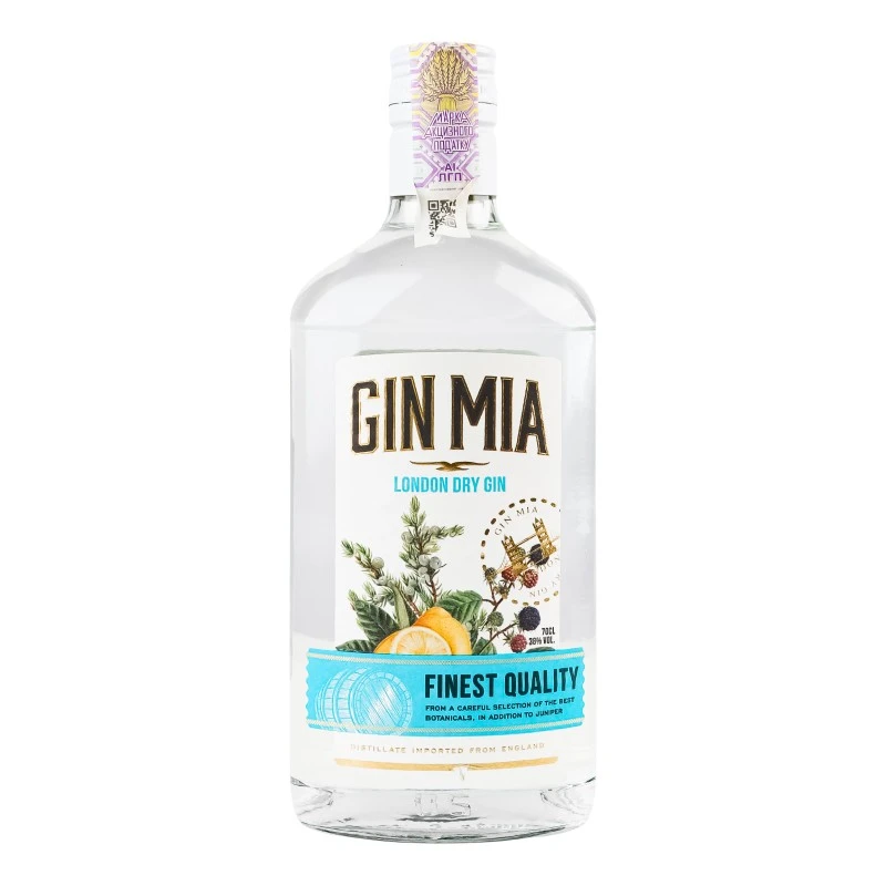 Джин лондонський Gin Mia, 0.7 л