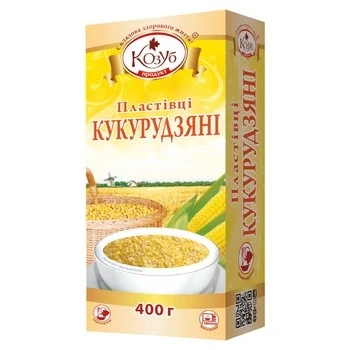 Пластівці кукурудзяні Козуб, 400 г