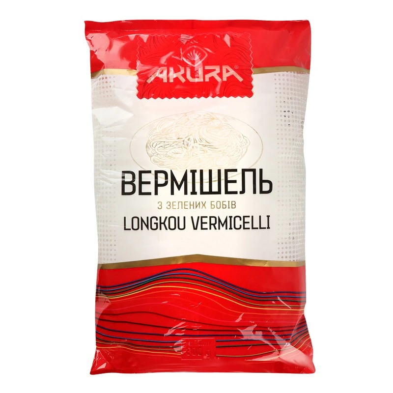 Вермішель із зелених бобів Akura, 300 г