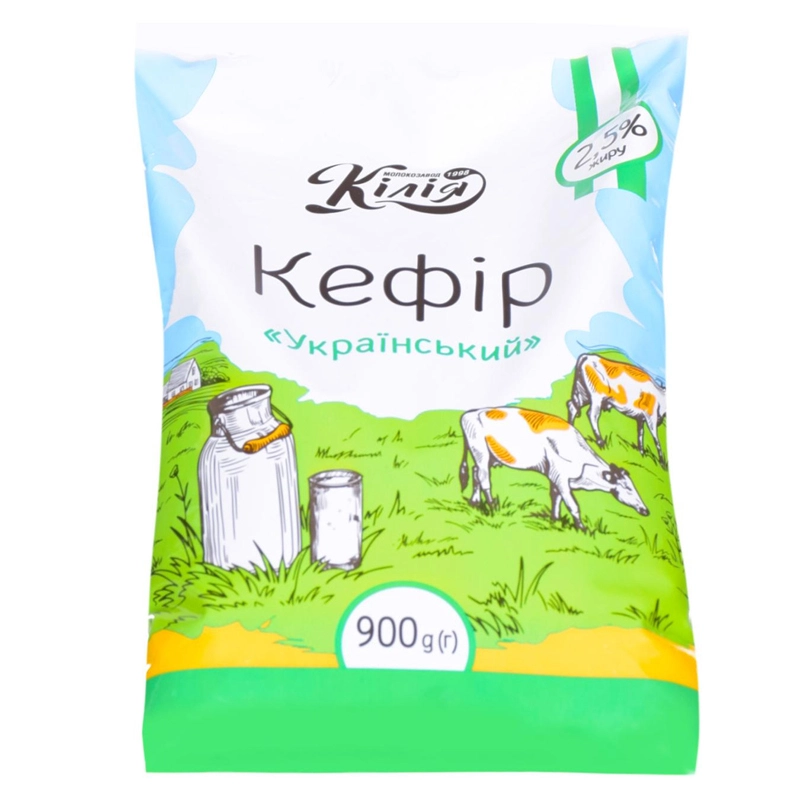 Кефір 2.5% Кілія, 900 г