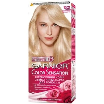 Фарба для волосся 10.21 Перламутр перловий Garnier, 110 мл