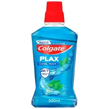 Ополіскувач для ротової порожнини Cool Mint Plax Colgate, 500 мл