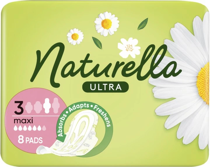 Прокладки гігієнічні Ultra Maxi Naturella, 8 шт/уп.