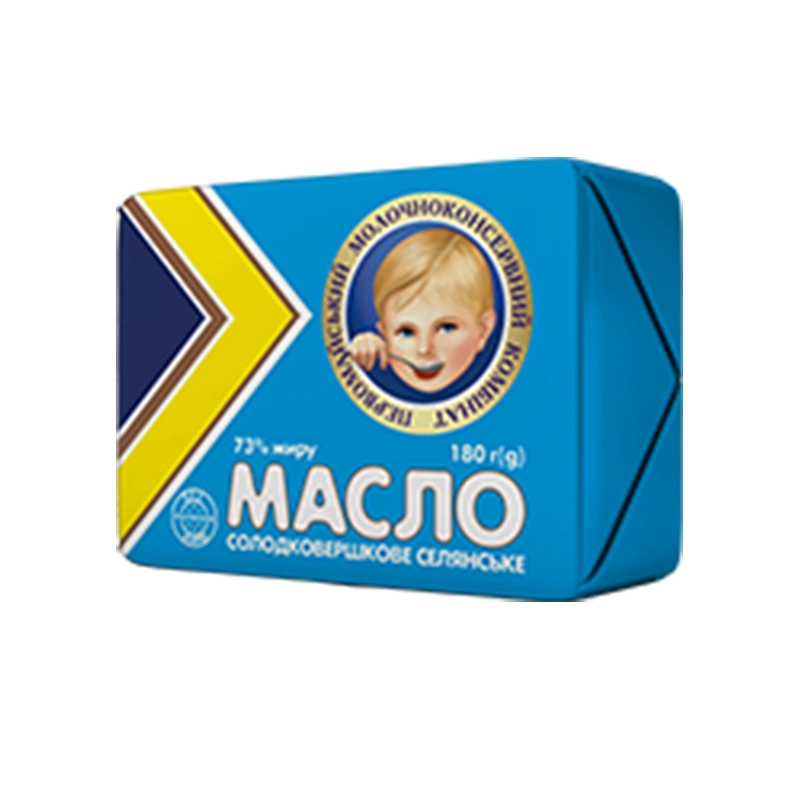 Масло солодковершкове 73% МПК, 180 г