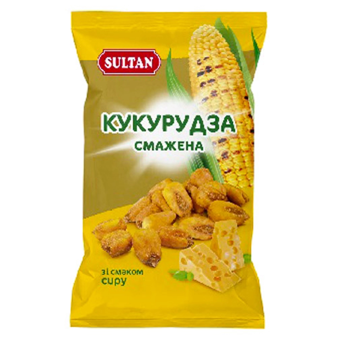 Кукурудза смажена зі смаком сиру Султан, 60 г