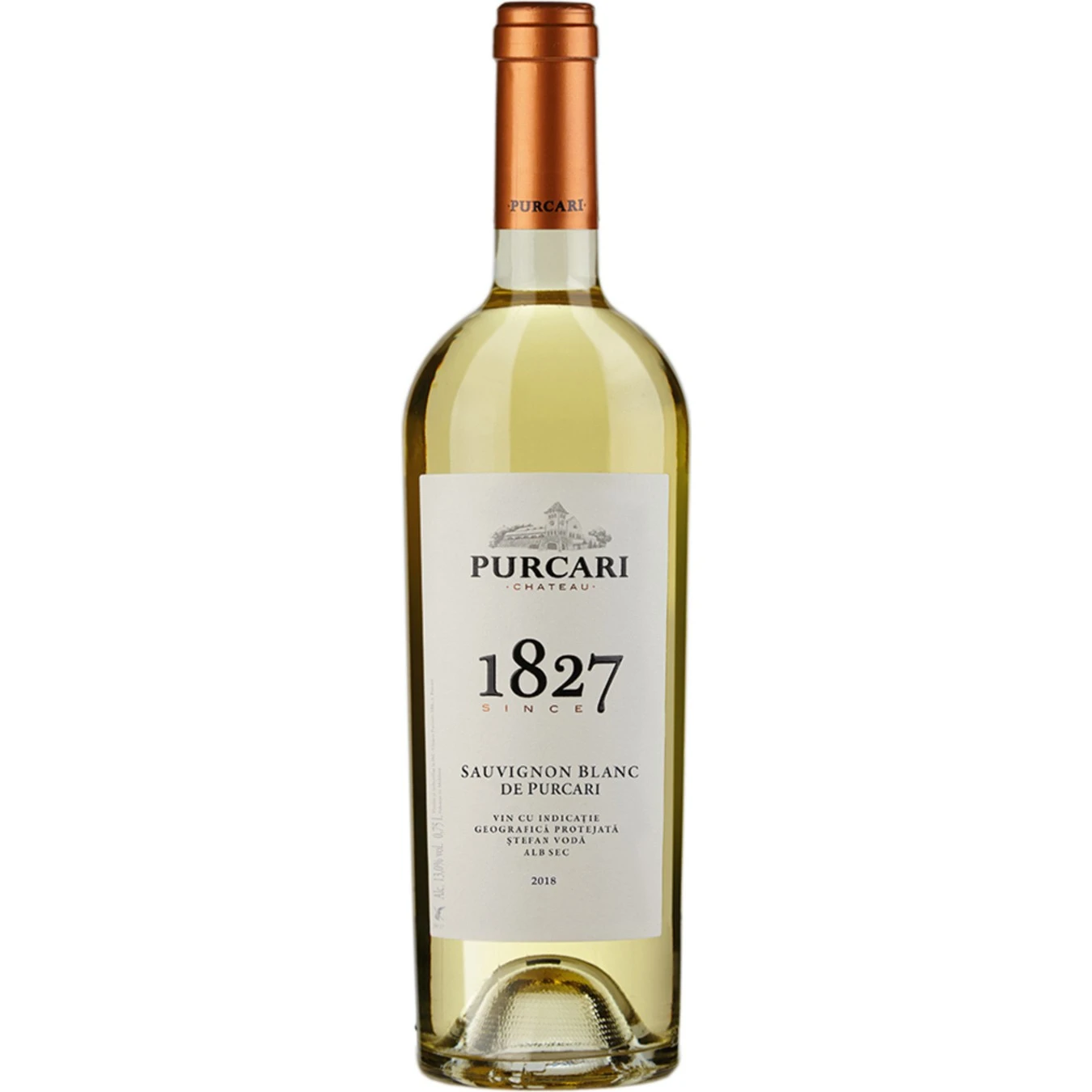 Вино біле сухе Sauvignon Blanc Purcari, 0.75 л