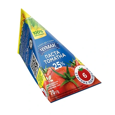 Томатна паста 25% Чумак, 70 г