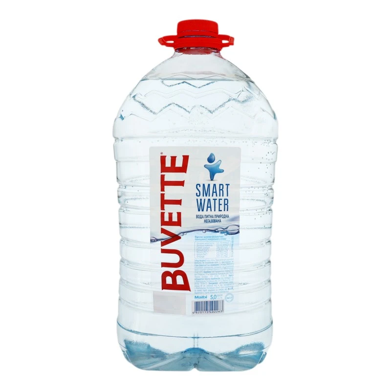 Вода негазована Smart Water Buvette, 5 л