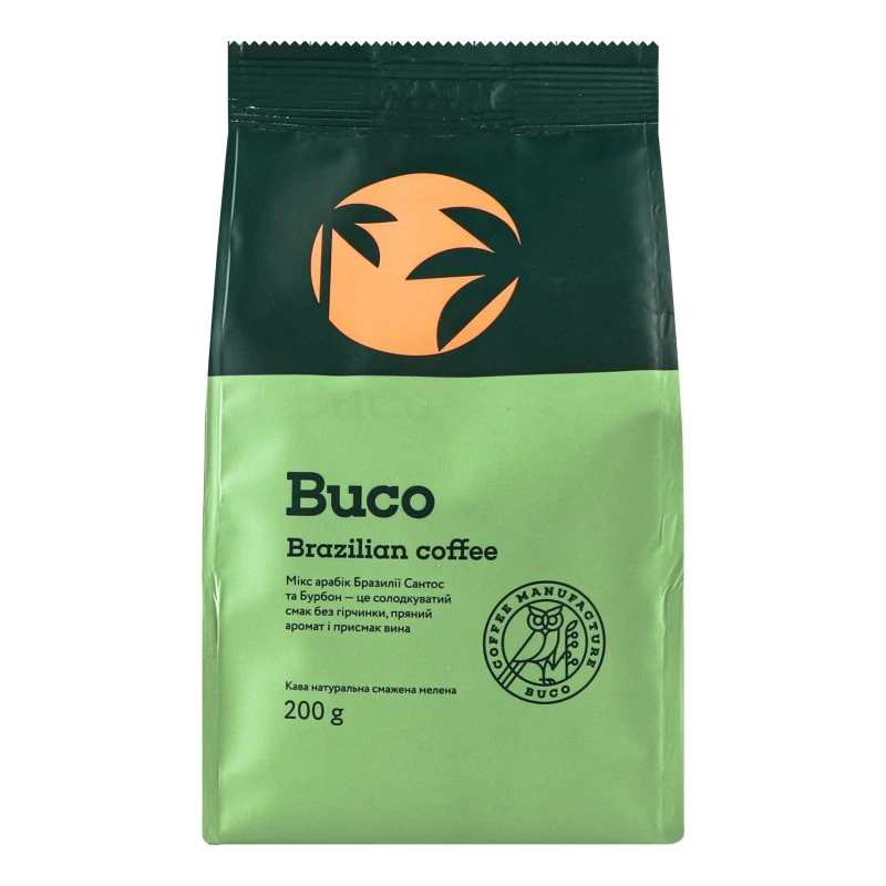 Кава мелена Brazilian coffee Buco, 200 г