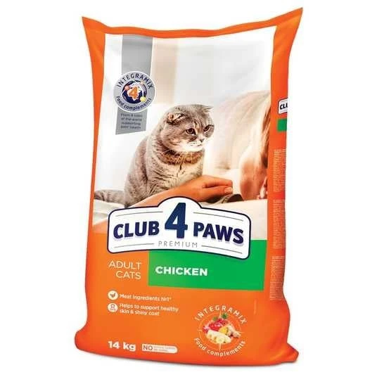 Корм сухий для цуценят з куркою Premium Club 4 Paws