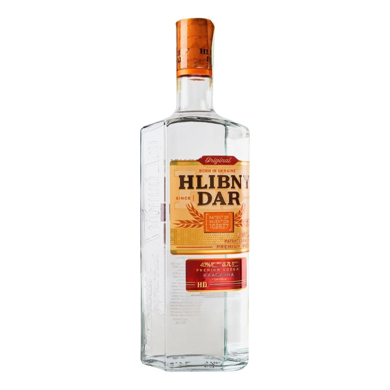 Горілка Класична Hlibny Dar, 0.7 л
