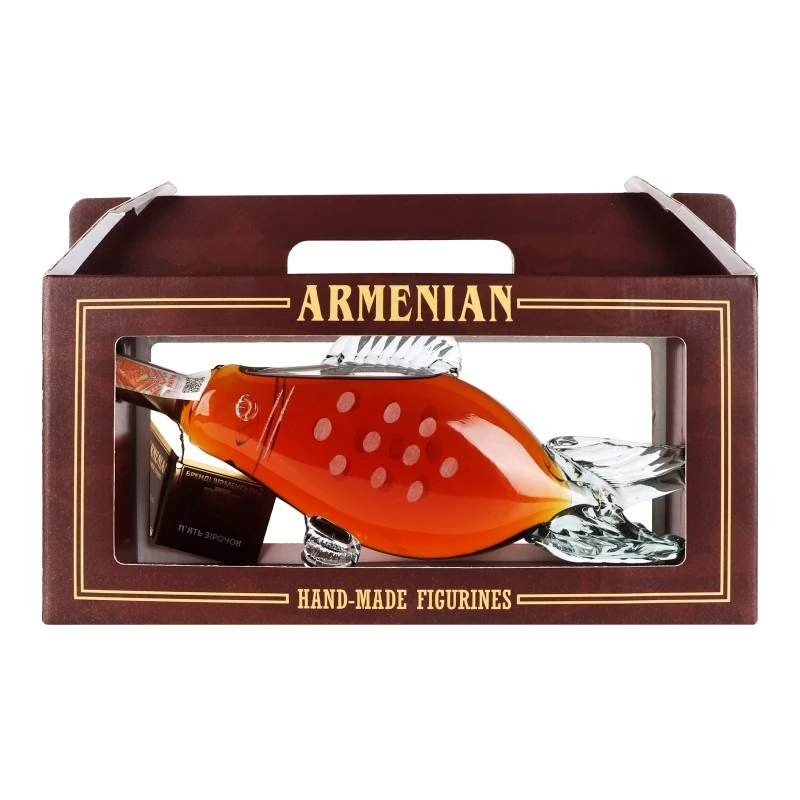 Бренді 5 зірок Риба Proshyan, 0.5 л