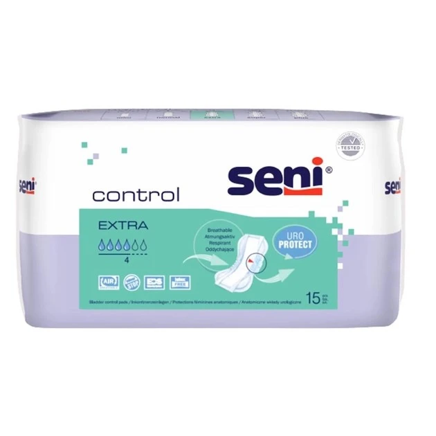 Прокладки урологічні Control Extra Seni, 15 шт/уп.