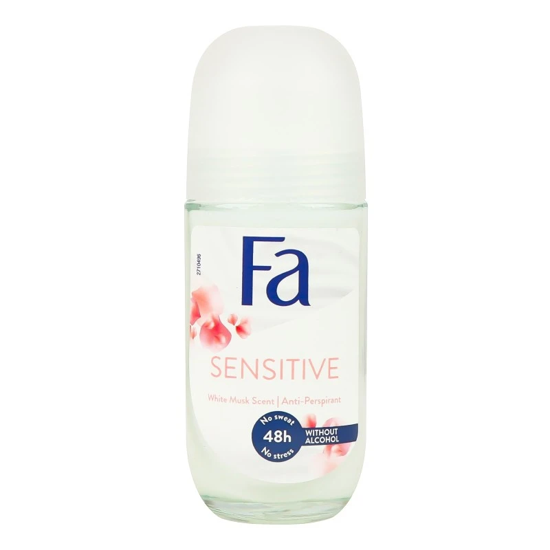 Антиперспірант White Musk Scent Sensitive Fa, 50 мл