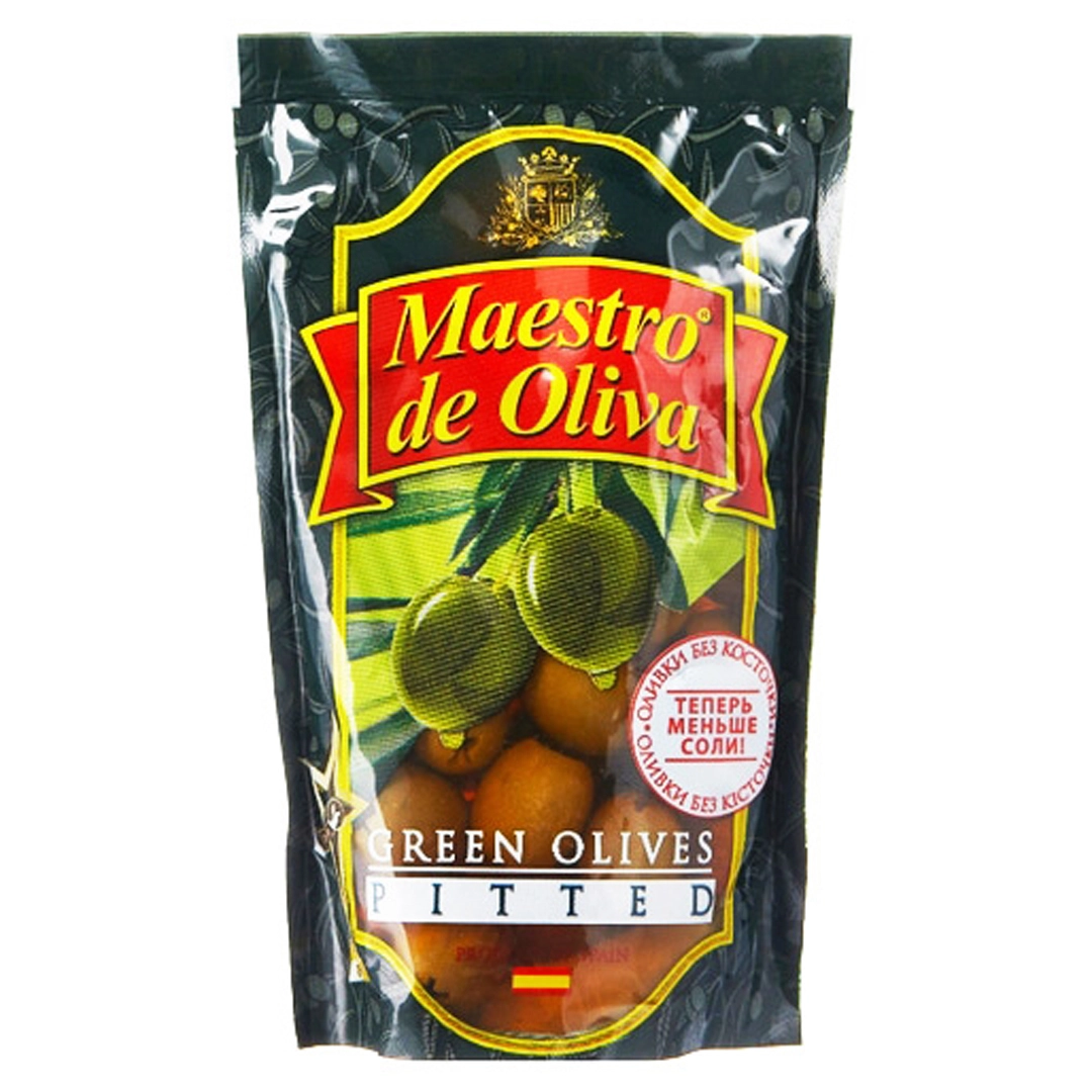 Оливки без кісточки Maestro de Oliva, 170 г