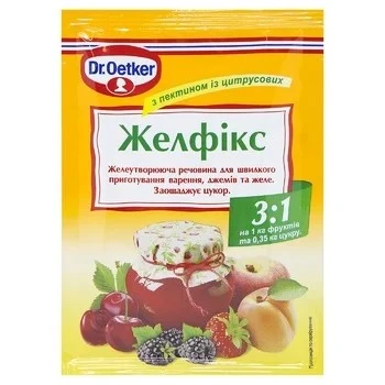 Желфікс з пектином із цитрусових 3:1 Dr.Oetker, 25 г