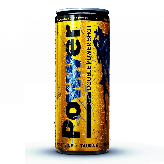 Напій енергетичний б/а газований ж/б Powwer, 0.25 л