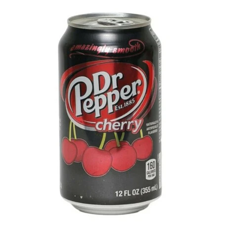 Напій газований Cherry ж/б Dr Pepper, 0.33 л