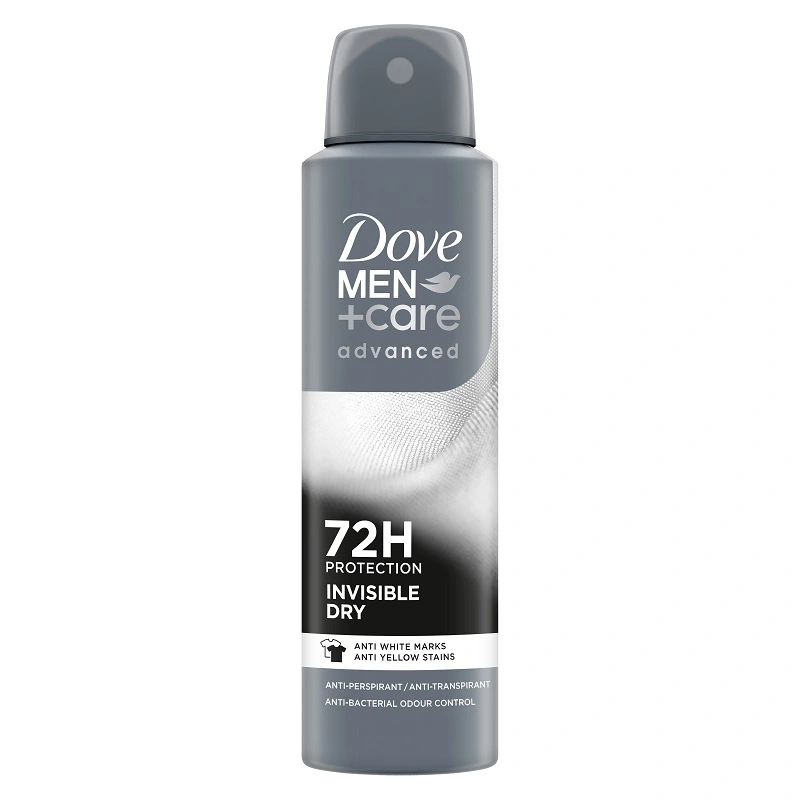 Антиперспірант аерозоль Invisible Dry Advanced Men+Care Dove, 150 мл