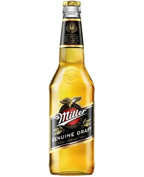 Пиво світле Genuine Draft Miller, 0.45 л